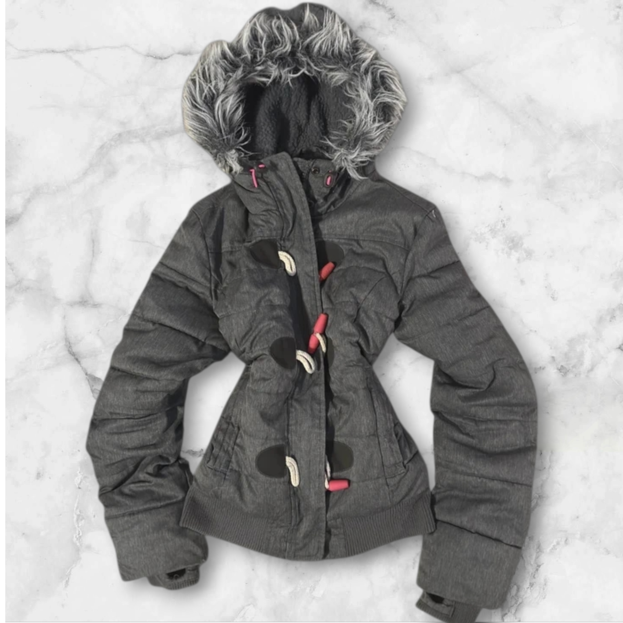 Y2k Superdry fell winterjacke Size XS