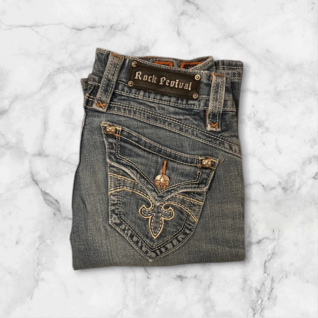 Rock Revival Bootcut Jeans Women XS 